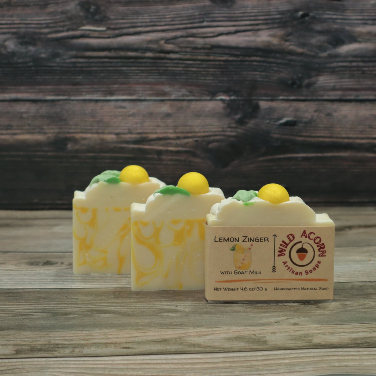 Lemon Zinger Specialty Artisan Soap with Goat Milk
