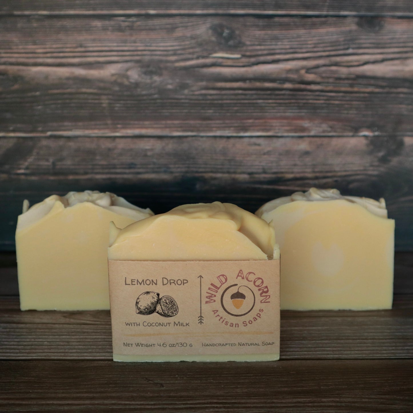 Lemon Drop Soap with Coconut Milk