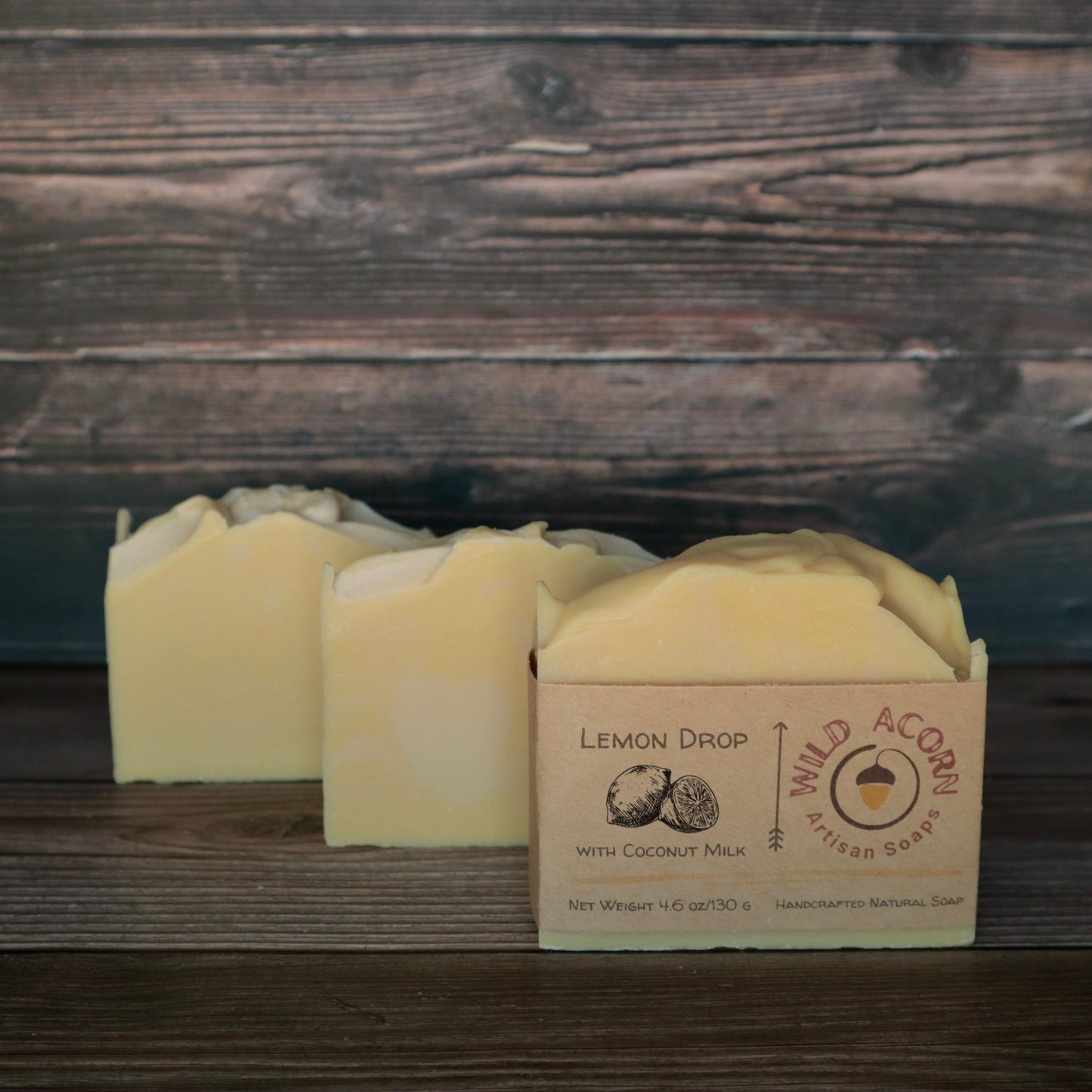 Lemon Drop Soap with Coconut Milk