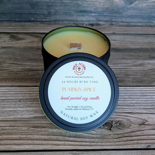 Pumpkin Spice Clean-Burning Soy Candle