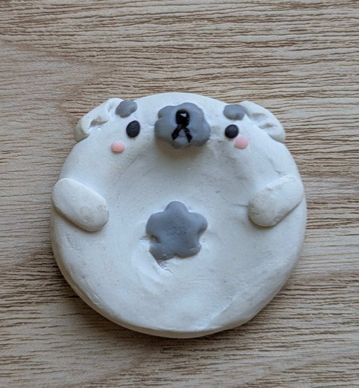 Wibble the Dog Worry Stone