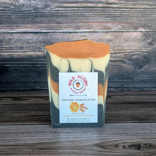 Orange Sandalwood Goat Milk Specialty Soap