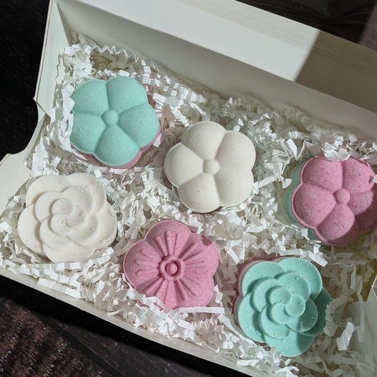 Sea Salt & Lime Foaming Bath Bombs Set of 6