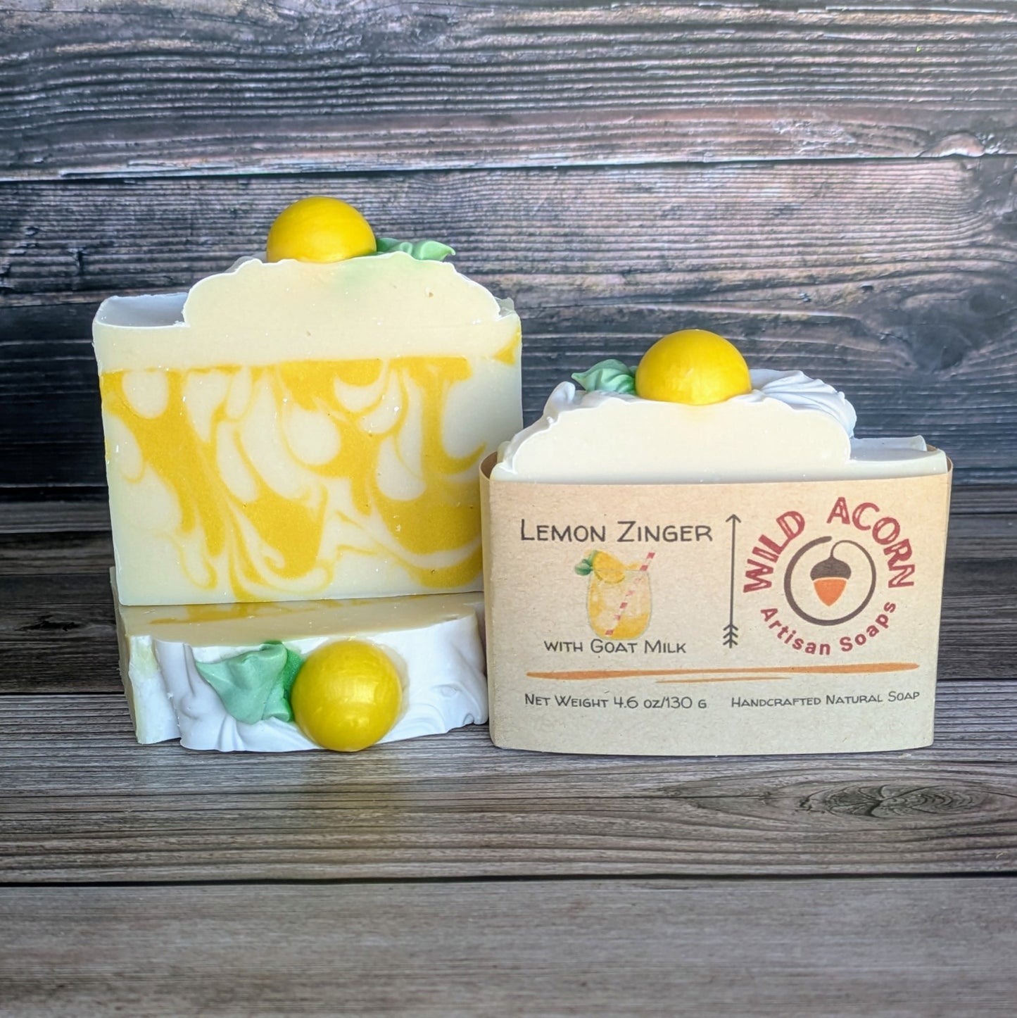 Lemon Zinger Specialty Artisan Soap with Goat Milk