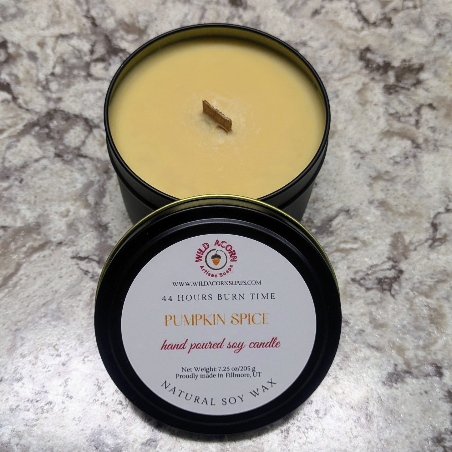 Pumpkin Spice Clean-Burning Soy Candle