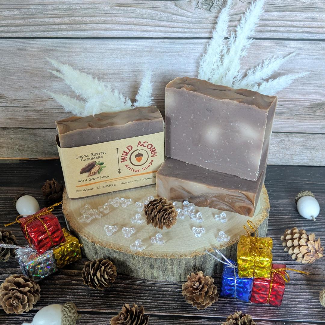 Cocoa Butter Cashmere Soap with Goat Milk
