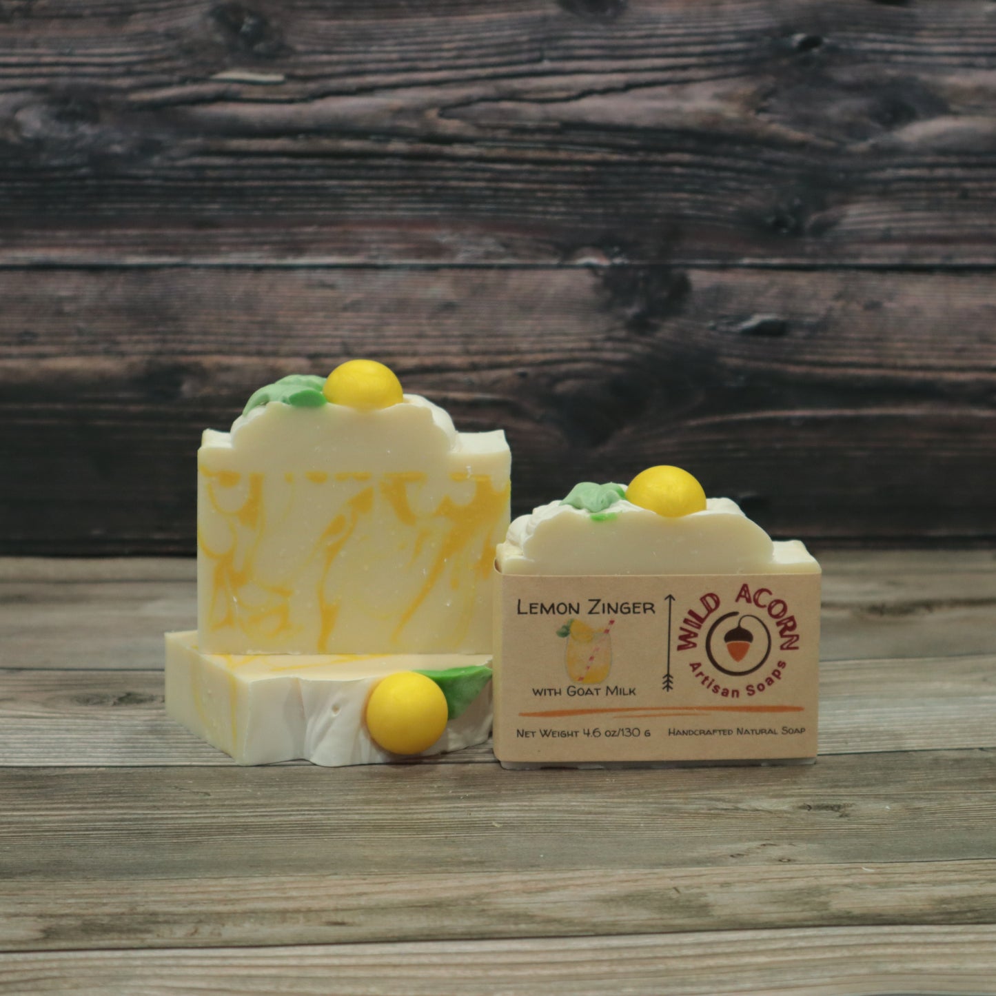 Lemon Zinger Specialty Artisan Soap with Goat Milk