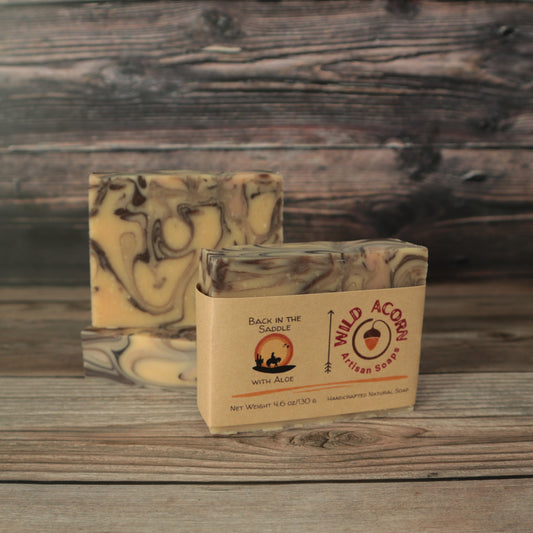 Back in the Saddle Soap with Aloe