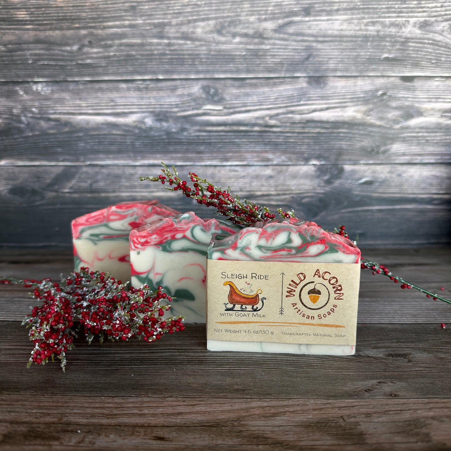 Sleigh Ride Soap with Goat Milk