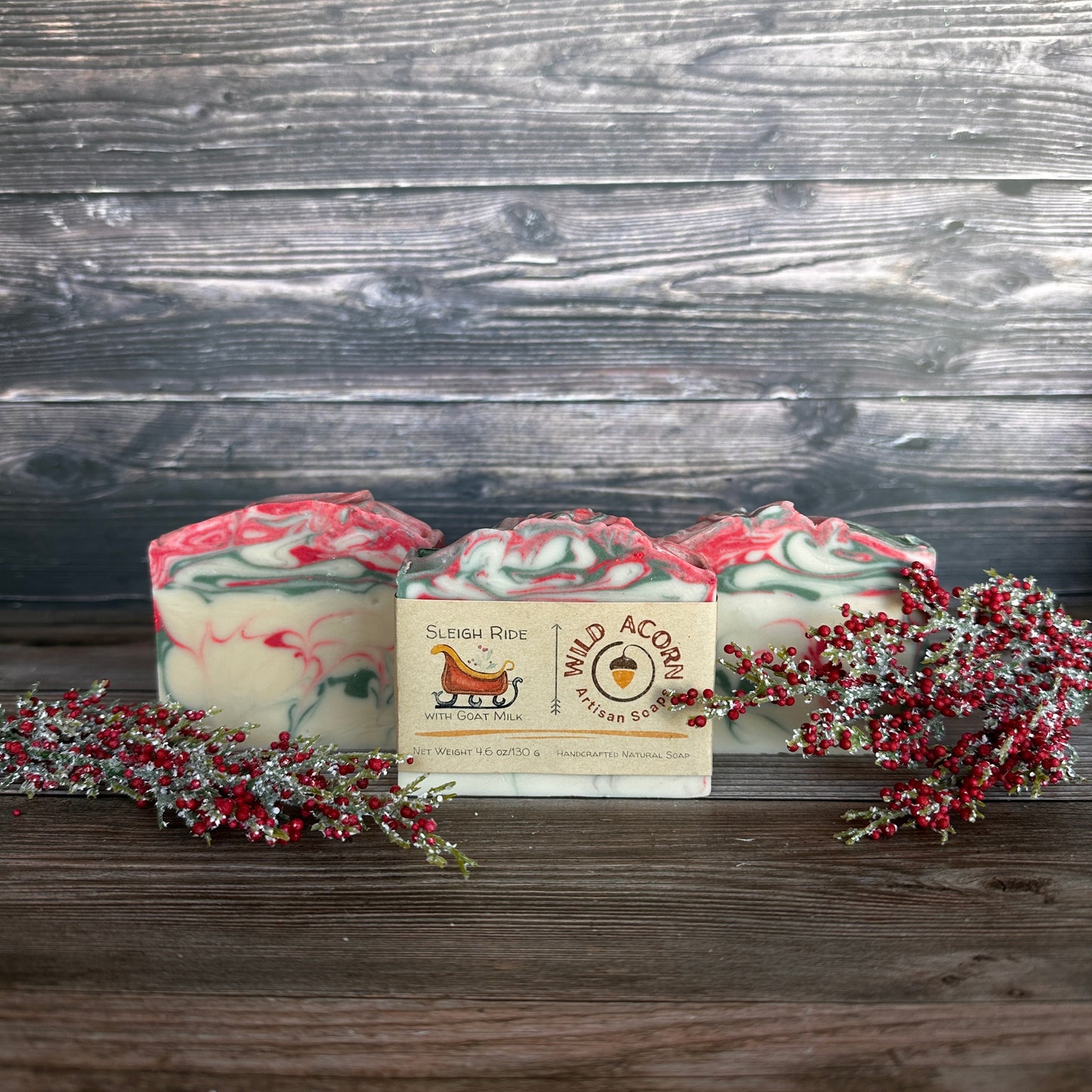 Sleigh Ride Soap with Goat Milk