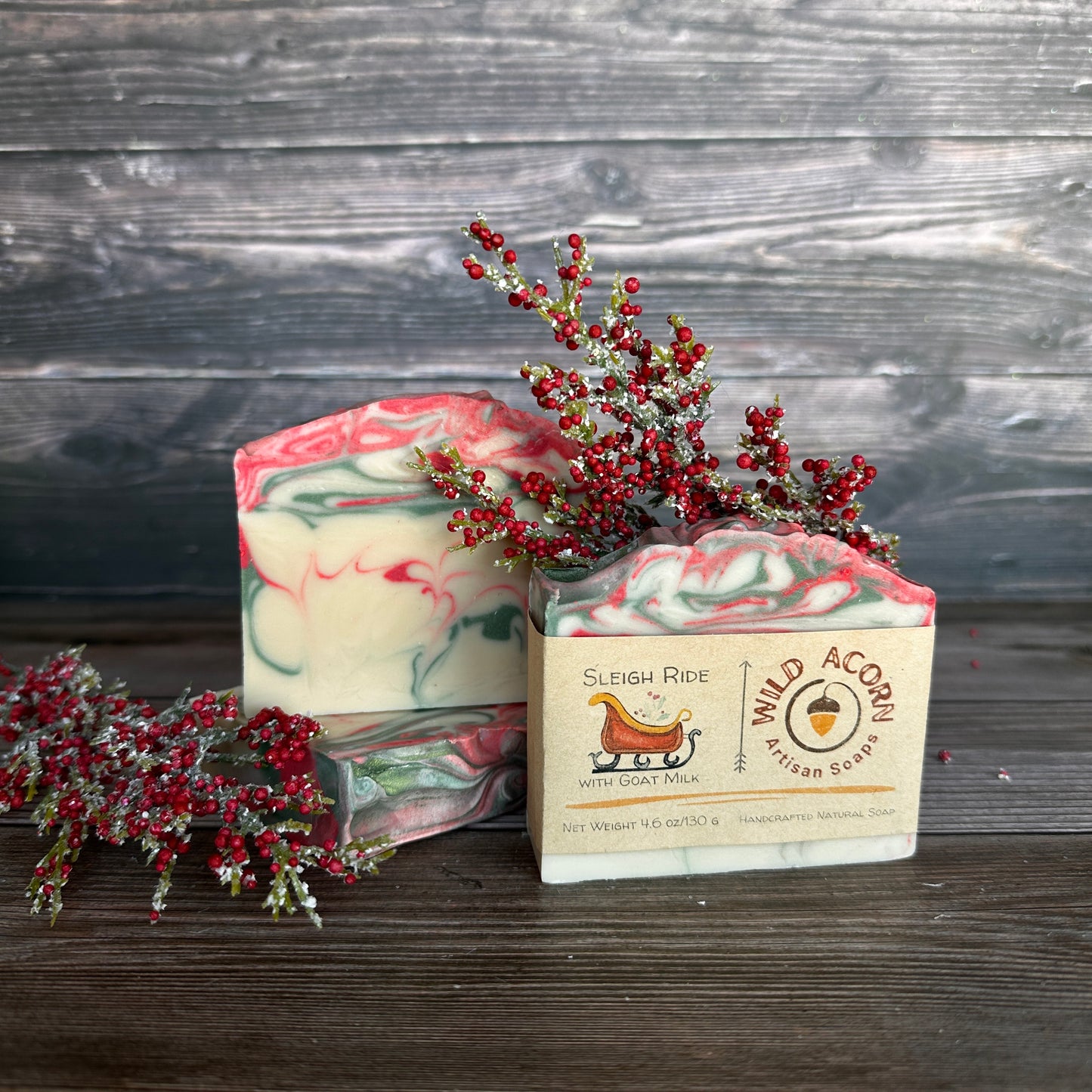 Sleigh Ride Soap with Goat Milk