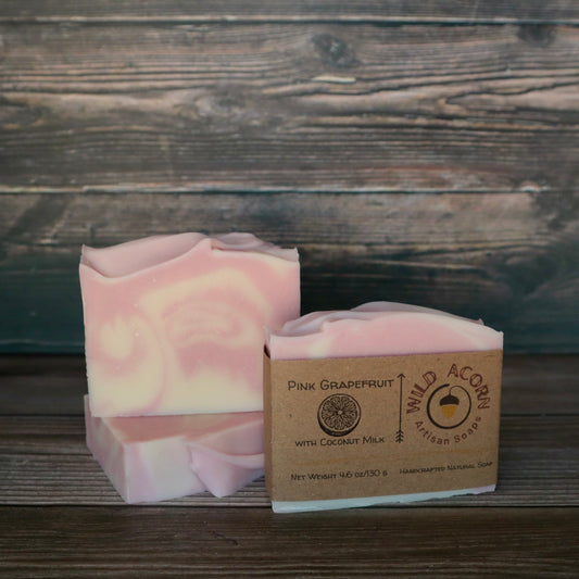 Pink Grapefruit Soap with Coconut Milk