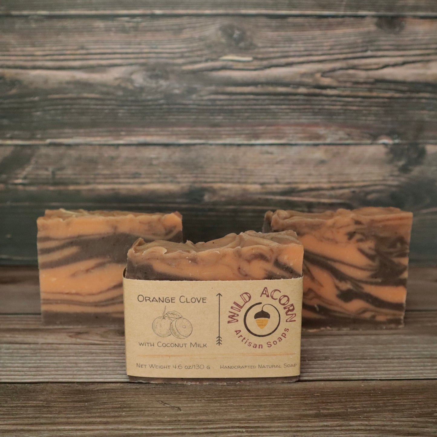 Orange Clove Soap with Coconut Milk