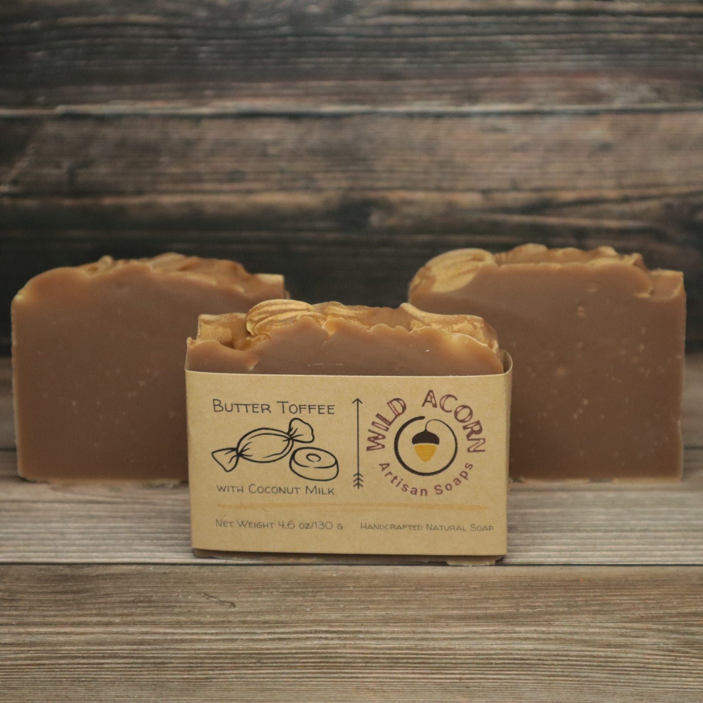 Butter Toffee Soap with Coconut Milk