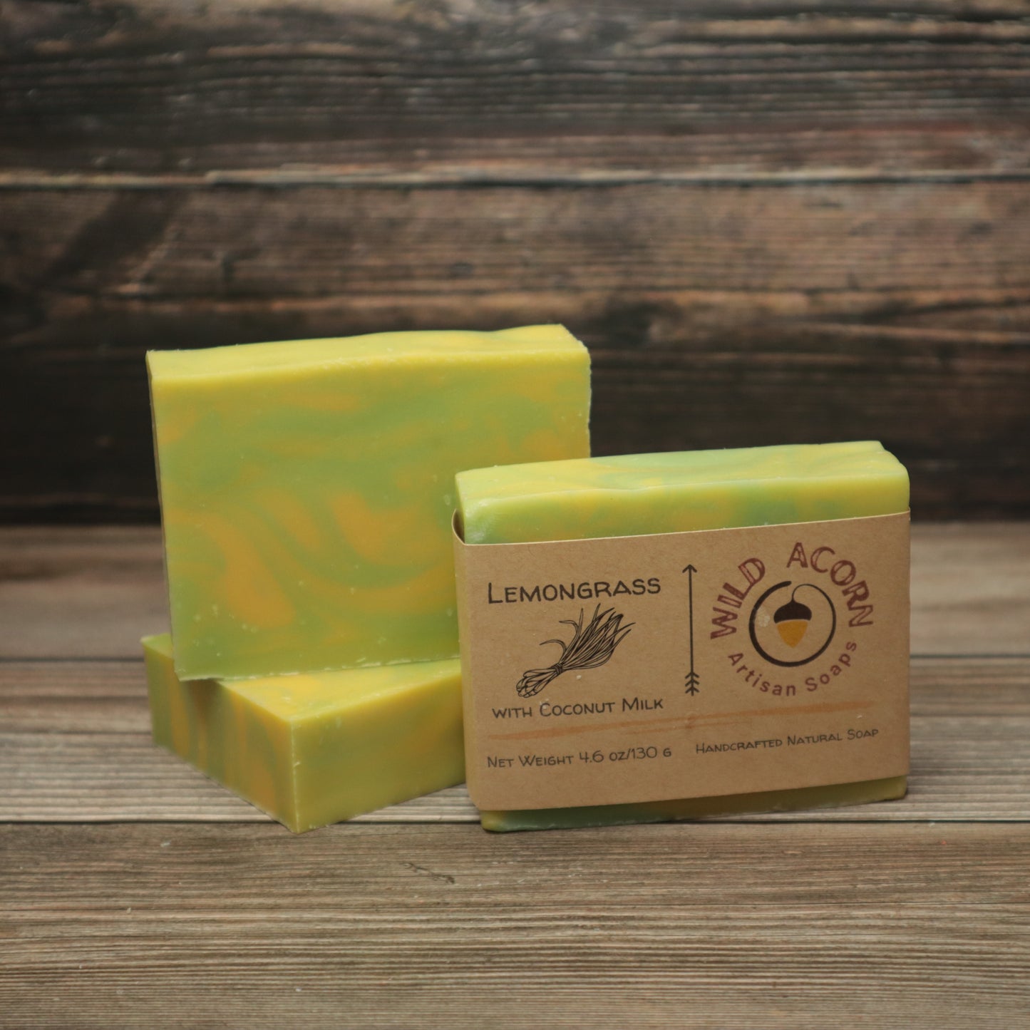 Lemongrass Soap with Coconut Milk