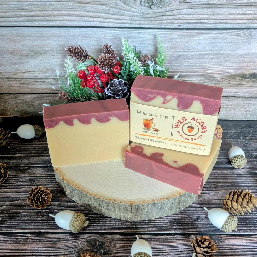 Mulled Cider with Aloe Soap