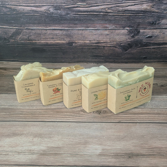 5-Pack Gentle Soaps