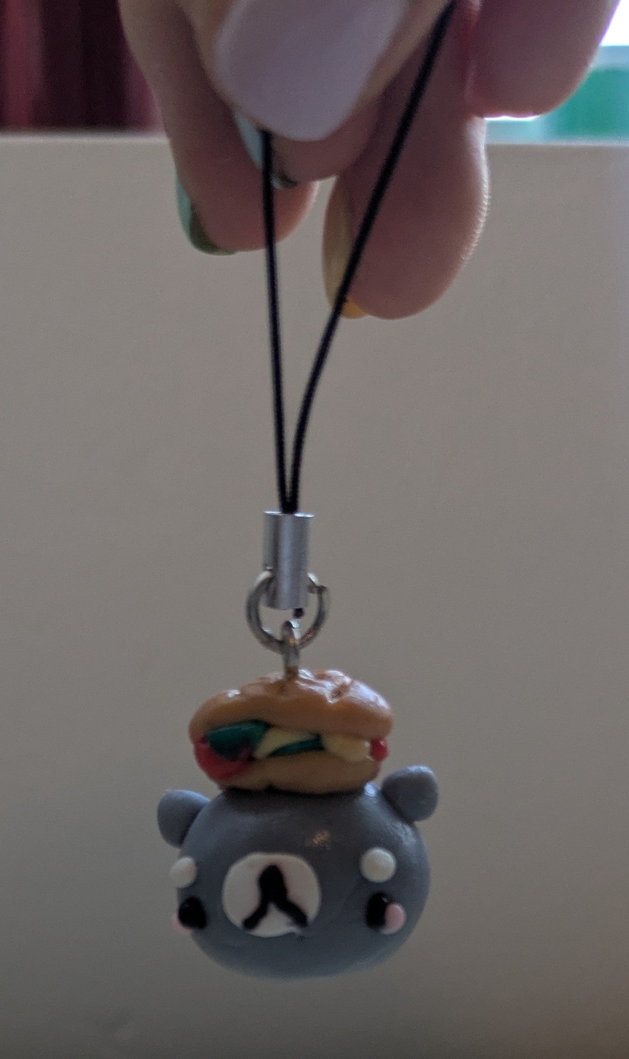 Subway Cat Keychain