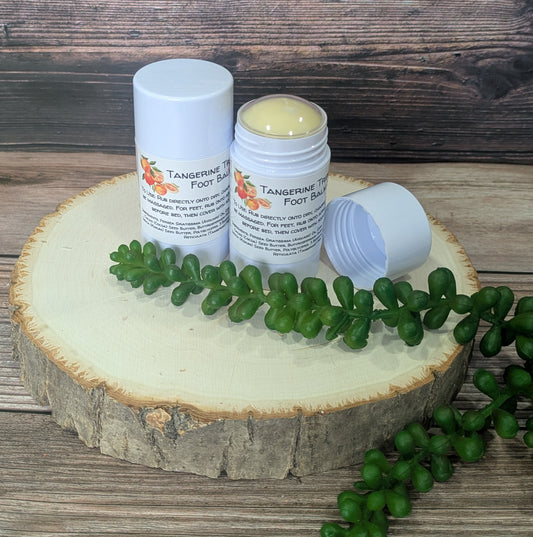 Tangerine Triple Butter Foot Balm Stick