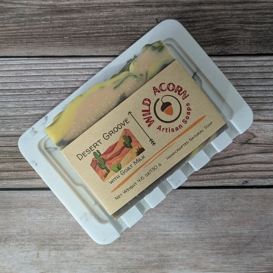 Desert Groove soap with goat milk