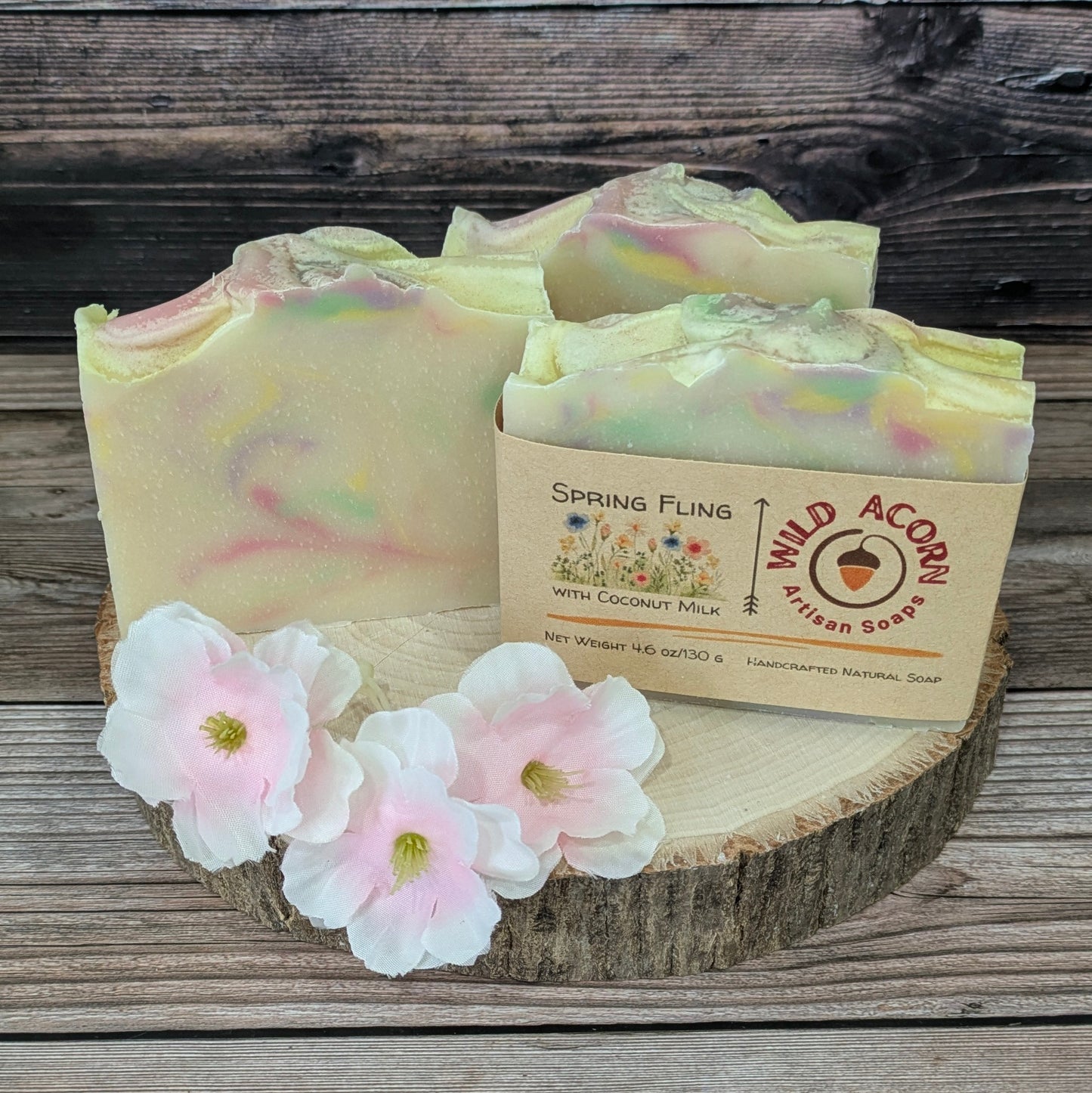Spring Fling Soap with Coconut Milk