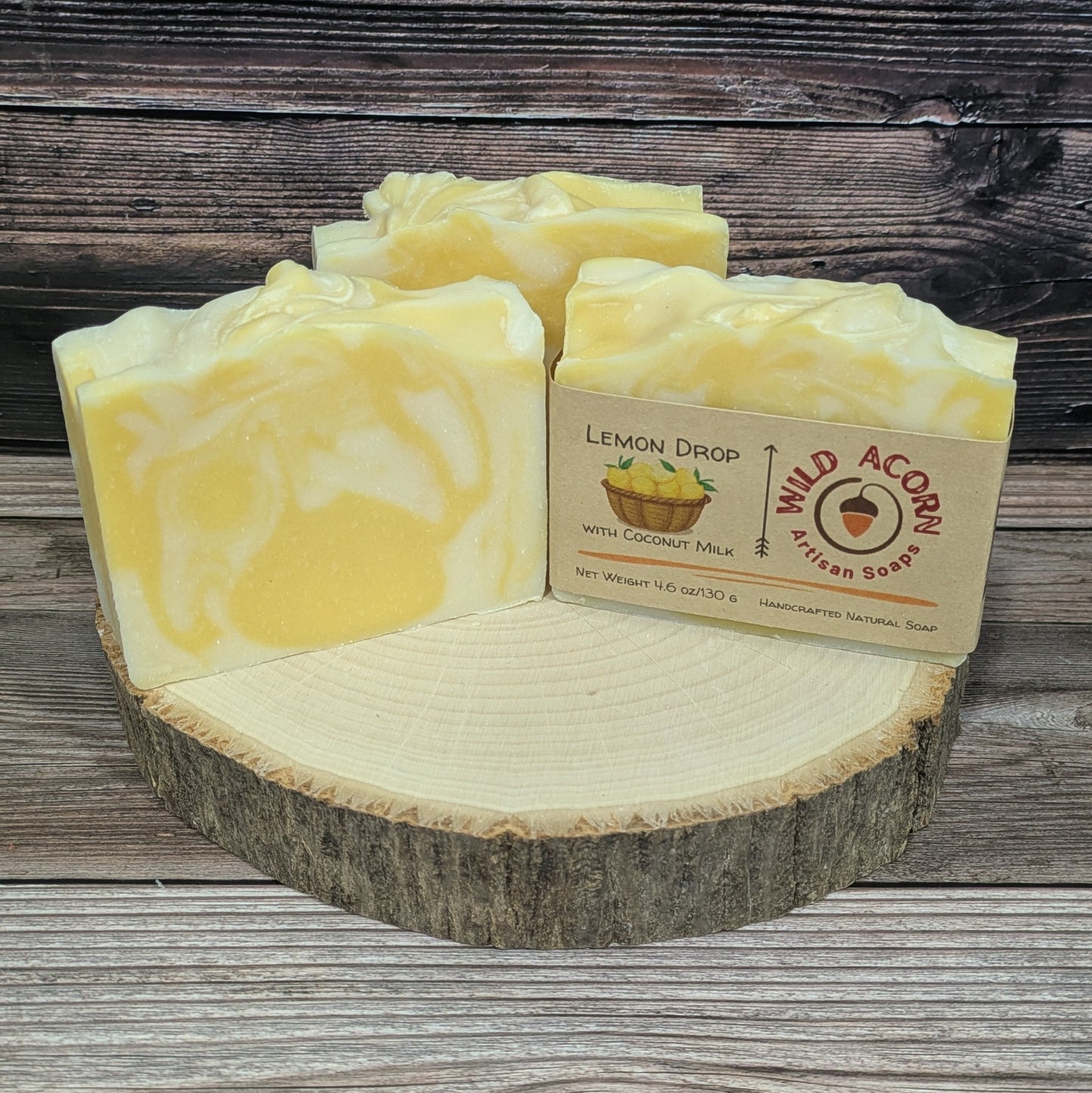 Lemon Drop Soap with Coconut Milk