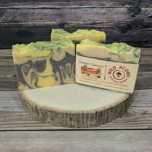 Desert Groove soap with goat milk