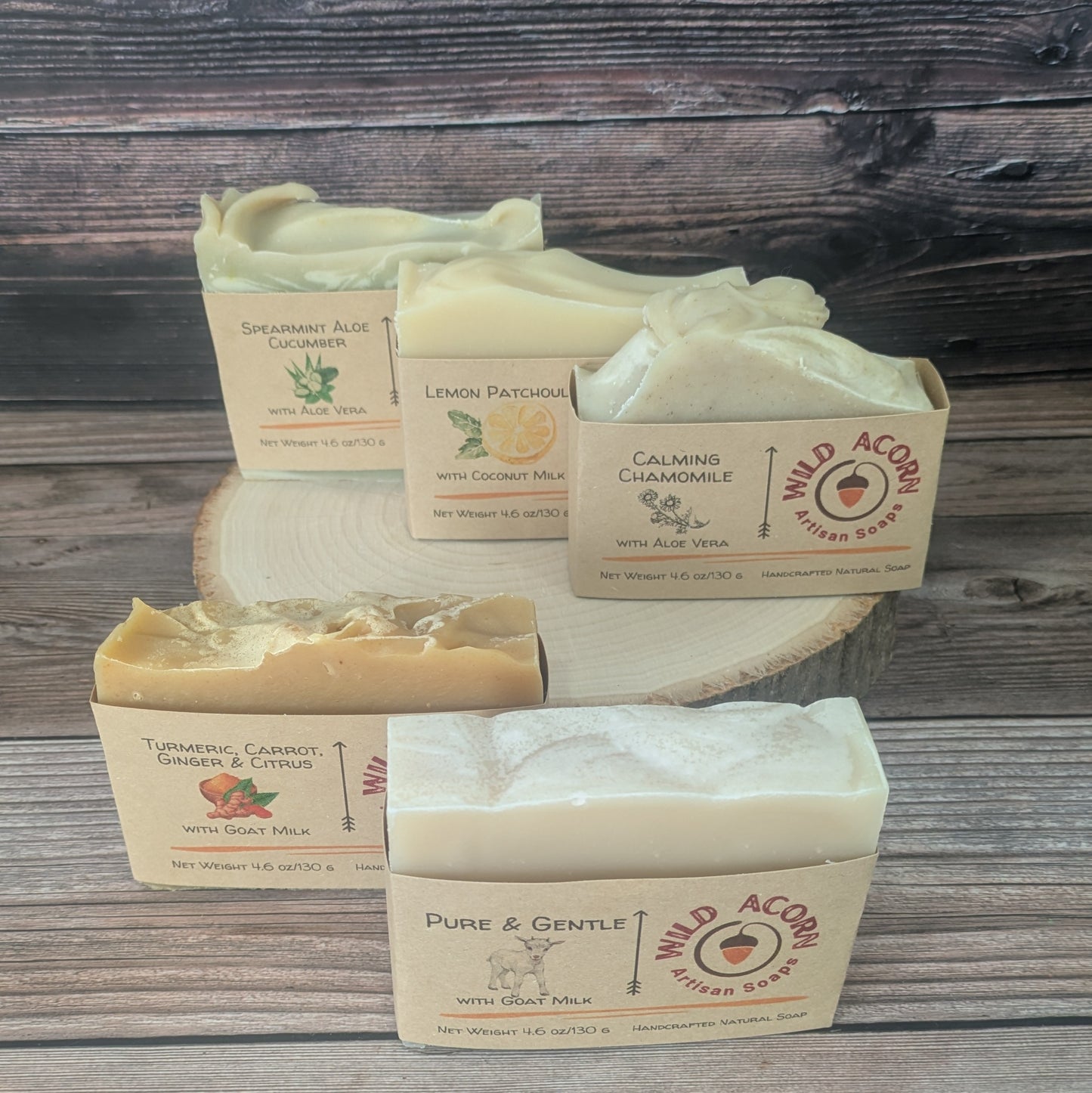 5-Pack Gentle Soaps