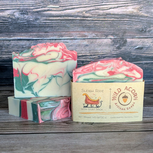 Sleigh Ride Soap with Goat Milk