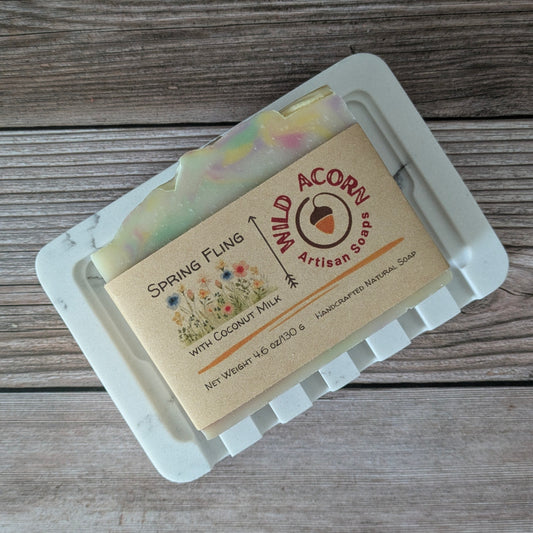 Spring Fling Soap with Coconut Milk