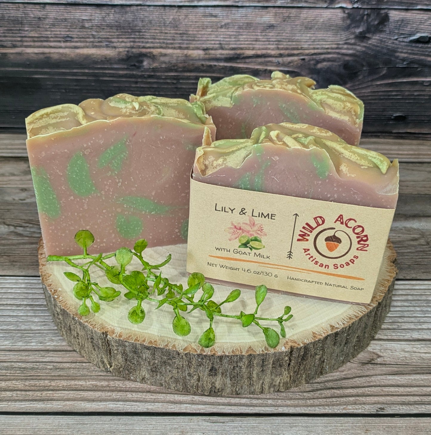 Lily & Lime soap with goat milk
